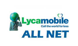 Lycamobile Allnet Prepaid Guthaben 20 EUR Aufladeguthaben aufladen